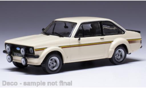 Ford Escort 1/43 IXO MK II RS 1800 beige clair 1976 miniature