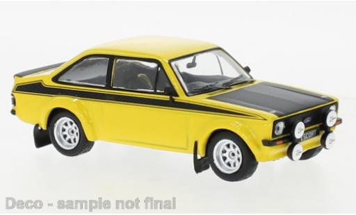 Miniature Ford Escort 1/43 IXO MK II RS 1800 jaune/noire 1976 Ford Escort 1/43 IXO MK II RS 1800 jaune/noire 1976 miniature