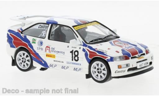Ford Escort 1/43 IXO RS Cosworth No.18 Rally WM Rallye Bohemia 1996 miniature