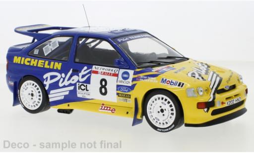 Miniature Ford Escort 1/18 IXO RS Cosworth No.8 Michelin Rallye WM RAC Rally 1993 Ford Escort 1/18 IXO RS Cosworth No.8 Michelin Rallye WM RAC Rally 1993 miniature