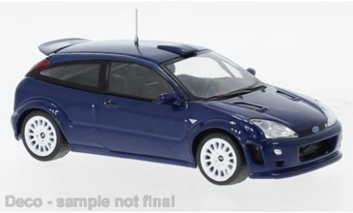 Miniature Ford Focus 1/43 IXO RS metallise bleue 1999 Ford Focus 1/43 IXO RS metallise bleue 1999 miniature