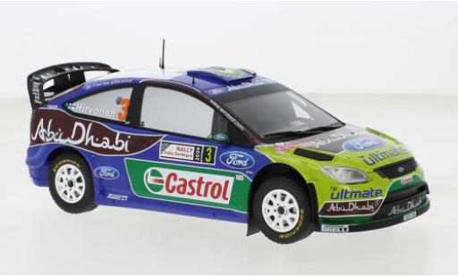Miniature Ford Focus 1/24 IXO RS No.4 WRC Rallye Sardinien 2009 Ford Focus 1/24 IXO RS No.4 WRC Rallye Sardinien 2009 miniature