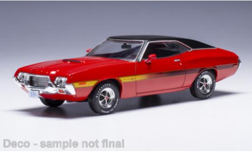 Ford Gran Torino 1/43 IXO Sport rouge 1972 miniature