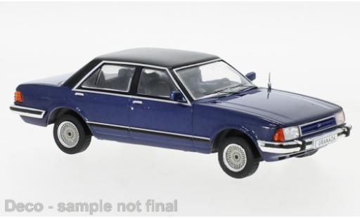 Miniature Ford Granada 1/43 IXO MK II 2.8 GL metallise bleue/noire 1982 Ford Granada 1/43 IXO MK II 2.8 GL metallise bleue/noire 1982 miniature