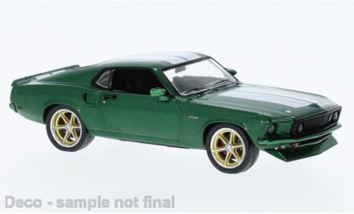 Ford Mustang 1/43 IXO Fastback metallise vert 1969 miniature