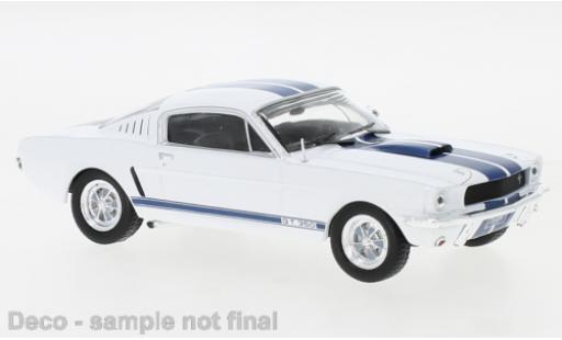 Miniature Shelby GT 350 1/43 IXO Ford Mustang blanche/Dekor 1965 Shelby GT 350 1/43 IXO Ford Mustang blanche/Dekor 1965 miniature