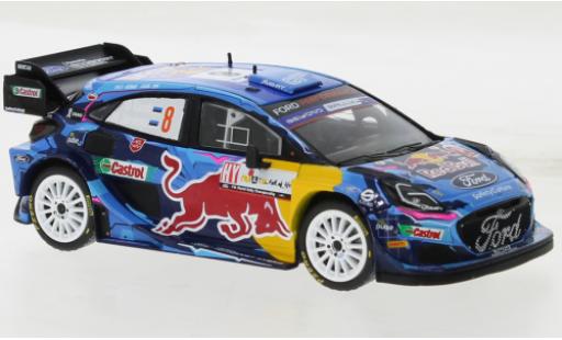 Ford Puma 1/43 IXO No.8 WRC1 Rally Croatia 2023 miniature