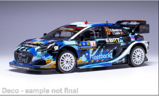 Miniature Ford Puma 1/18 IXO Rally 1 No.13 WRC Central Europein Rally 2023 Ford Puma 1/18 IXO Rally 1 No.13 WRC Central Europein Rally 2023 miniature