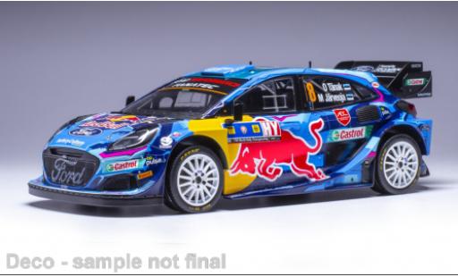 Miniature Ford Puma 1/18 IXO Rally 1 No.8 WRC Central Europein Rally 2023 Ford Puma 1/18 IXO Rally 1 No.8 WRC Central Europein Rally 2023 miniature