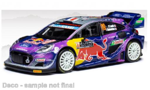 Ford Puma 1/43 IXO Rally1 No.19 WRC Rally Monte Carlo 2022 miniature