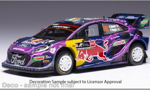 Ford Puma 1/43 IXO Rally1 No.42 WRC1 Rally Acropolis 2022 miniature