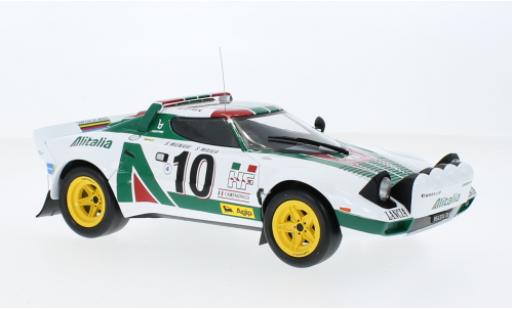Miniature Lancia Stratos 1/43 IXO HF No.10 Alitalia Rallye WM Rallye Monte Carlo 1976 Lancia Stratos 1/43 IXO HF No.10 Alitalia Rallye WM Rallye Monte Carlo 1976 miniature