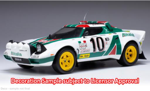 Miniature Lancia Stratos 1/18 IXO HF No.10 Rally Monte Carlo 1985 Lancia Stratos 1/18 IXO HF No.10 Rally Monte Carlo 1985 miniature