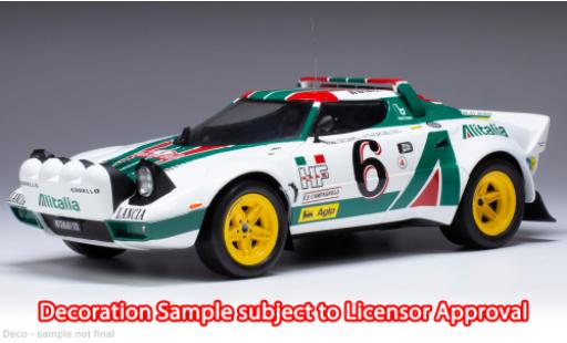 Miniature Lancia Stratos 1/18 IXO HF No.6 Rally Monte Carlo 1985 Lancia Stratos 1/18 IXO HF No.6 Rally Monte Carlo 1985 miniature