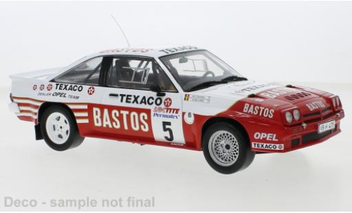 Miniature Opel Manta 1/18 IXO 400 No.5 Bastos Rally Ypres 1985 Opel Manta 1/18 IXO 400 No.5 Bastos Rally Ypres 1985 miniature