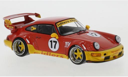 Miniature Porsche 964 RWB 1/43 IXO Idlers Porsche 964 RWB 1/43 IXO Idlers miniature