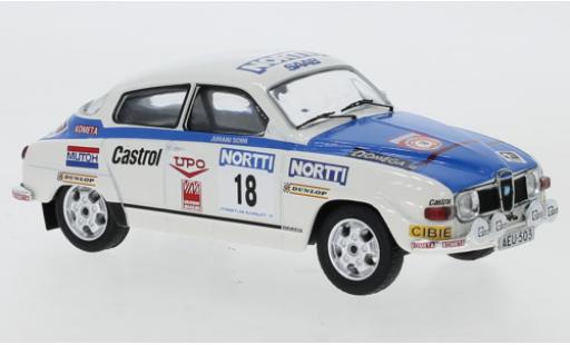 Miniature Saab 96 1/43 IXO V4 No.18 1000 Lakes Rally 1976 Saab 96 1/43 IXO V4 No.18 1000 Lakes Rally 1976 miniature