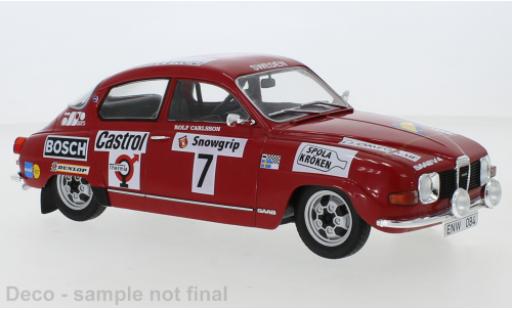 Saab 96 1/18 IXO V4 No.7 Rallye WM Rallye Suède 1973 miniature
