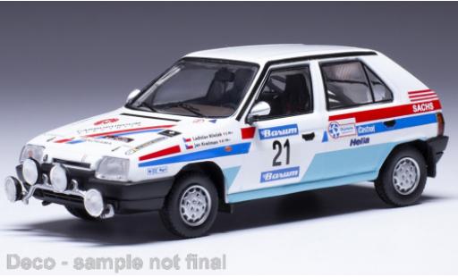 Miniature Skoda Favorit 1/43 IXO 136L No.21 Barum Rally 1990 Skoda Favorit 1/43 IXO 136L No.21 Barum Rally 1990 miniature