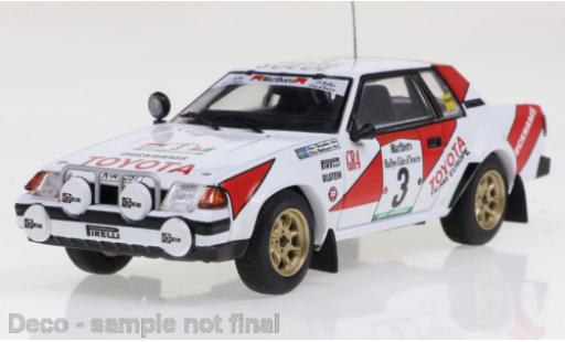 Toyota Celica 1/43 IXO 2000GT No.3 Rallye Cote d Ivoire 1982 miniature