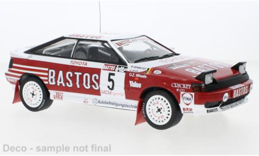 Miniature Toyota Celica 1/18 IXO GT-Four ST165 No.5 Rally WM Haspengauw Rally 1990 Toyota Celica 1/18 IXO GT-Four ST165 No.5 Rally WM Haspengauw Rally 1990 miniature