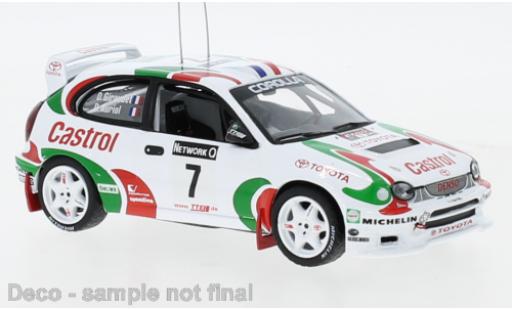 Miniature Toyota Corolla 1/43 IXO WRC No.7 Team Europe Rallye WM RAC Rally 1997 Toyota Corolla 1/43 IXO WRC No.7 Team Europe Rallye WM RAC Rally 1997 miniature