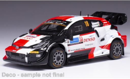 Toyota Yaris 1/43 IXO GR No.18 WRC Rallye Estland 2022 miniature