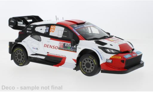Toyota Yaris 1/18 IXO GR Rally1 hybride No.69 Rallye WM Safari Rally 2023 miniature