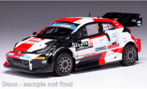 Toyota Yaris 1/43 IXO GR Rally1 No.1 WRC Safari Rally 2022 miniature