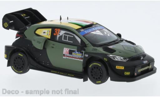 Toyota Yaris 1/43 IXO No.37 WRC1 Rally Suède 2023 miniature