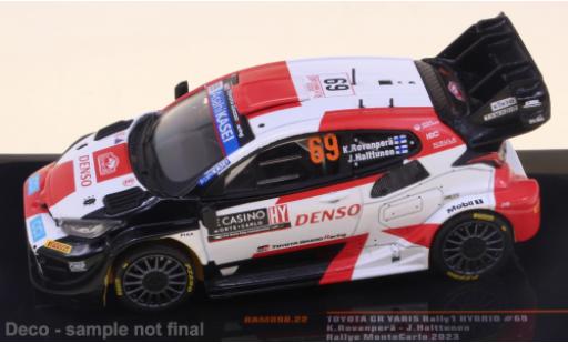 Toyota Yaris 1/43 IXO No.69 WRC1 Rally Suède 2023 miniature