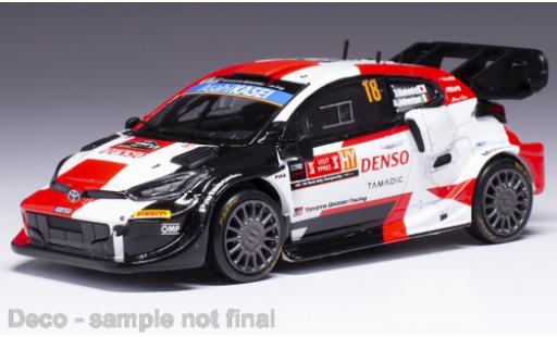 Toyota Yaris 1/43 IXO Rally 1 No.18 WRC Rally Ypern 2022 miniature