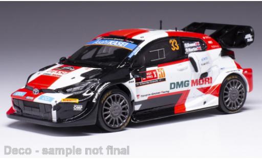 Toyota Yaris 1/43 IXO Rally 1 No.33 WRC Rally Ypern 2022 miniature