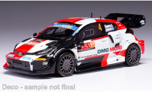 Toyota Yaris 1/43 IXO Rally 1 No.4 WRC Rally Ypern 2022 miniature