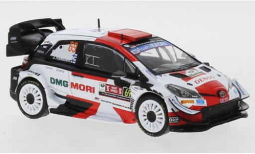 Toyota Yaris 1/43 IXO WRC No.69 Rallye WM Rally Ypres 2021 miniature