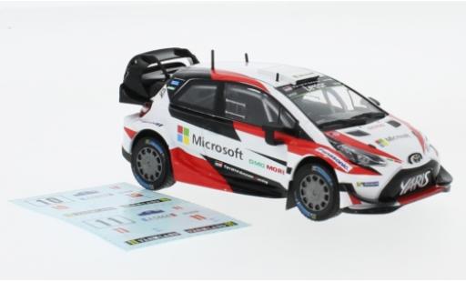 Toyota Yaris 1/43 IXO WRC Rallye WM Rallye Suède 2017 miniature