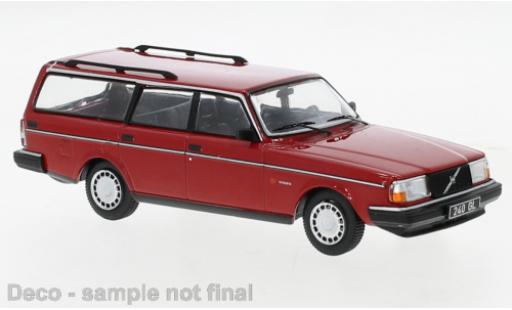 Miniature Volvo 240 1/43 IXO GL rouge 1989 Volvo 240 1/43 IXO GL rouge 1989 miniature