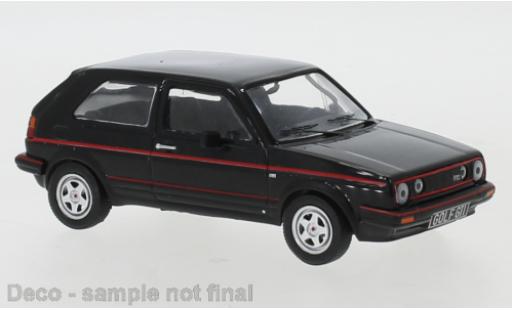 Miniature Volkswagen Golf 1/43 IXO II GTI metallise noire/rouge 1984 Volkswagen Golf 1/43 IXO II GTI metallise noire/rouge 1984 miniature
