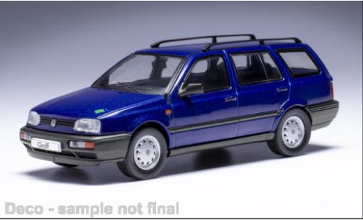 Volkswagen Golf 1/43 IXO III Variant metallise bleu 1994 miniature