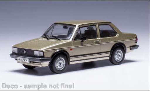 Volkswagen Jetta 1/43 IXO (MKI) metallise brun 1979 miniature