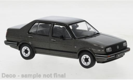 Miniature Volkswagen Jetta 1/43 IXO (MKII) metallise grise 1984 Volkswagen Jetta 1/43 IXO (MKII) metallise grise 1984 miniature