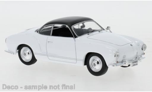 Miniature Volkswagen Karmann 1/43 IXO Ghia Coupe blanche 1962 Volkswagen Karmann 1/43 IXO Ghia Coupe blanche 1962 miniature