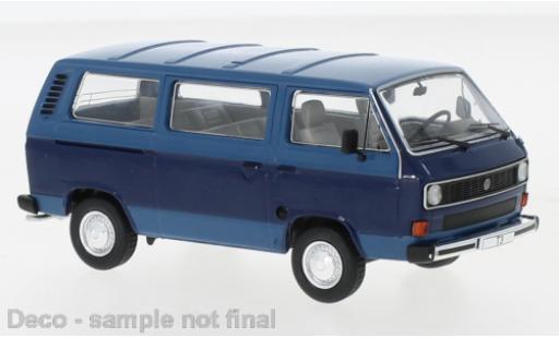 Miniature Volkswagen T3 1/43 IXO bleue 1980 Volkswagen T3 1/43 IXO bleue 1980 miniature