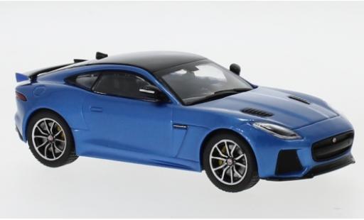 Miniature Jaguar F-Type 1/43 IXO SVR metallise bleue/noire 2016 Jaguar F-Type 1/43 IXO SVR metallise bleue/noire 2016 miniature