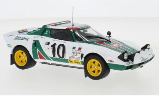 Miniature Lancia Stratos 1/24 IXO HF No.10 Rallye Monte-Carlo 1976 S.Munari/S.Maiga Lancia Stratos 1/24 IXO HF No.10 Rallye Monte-Carlo 1976 S.Munari/S.Maiga miniature