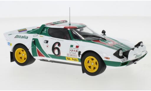 Miniature Lancia Stratos 1/24 IXO HF No.6 Rallye Monte-Carlo 1976 B.Waldegard/B.Thorszelius Lancia Stratos 1/24 IXO HF No.6 Rallye Monte-Carlo 1976 B.Waldegard/B.Thorszelius miniature