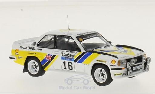 Miniature Opel Ascona C 1/43 IXO 400 No.16 Dealer Team Rallye WM RAC Rallye 1981 J.McRae/I.Grindrod Opel Ascona C 1/43 IXO 400 No.16 Dealer Team Rallye WM RAC Rallye 1981 J.McRae/I.Grindrod miniature