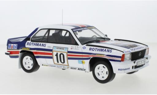 Miniature Opel Ascona 1/18 IXO B 400 No.10 Rally Acropolis 1982 J.McRae/I.Grindrod Opel Ascona 1/18 IXO B 400 No.10 Rally Acropolis 1982 J.McRae/I.Grindrod miniature