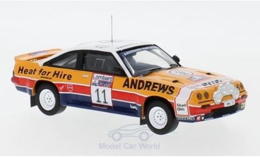 Miniature Opel Manta 1/43 IXO 400 RHD No.11 Rallye WM RAC Rallye 1985 R.Brookes/M.Broad Opel Manta 1/43 IXO 400 RHD No.11 Rallye WM RAC Rallye 1985 R.Brookes/M.Broad miniature