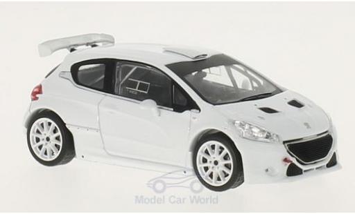 Miniature Peugeot 208 T16 1/43 IXO T16 R5 blanche 2014 Plain Body Version inklusive 4 Ersatzräder Peugeot 208 T16 1/43 IXO T16 R5 blanche 2014 Plain Body Version inklusive 4 Ersatzräder miniature